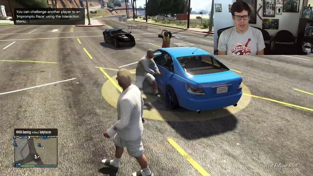 GASOLINE GUN BATTLE! GTA 5 Gameplay!